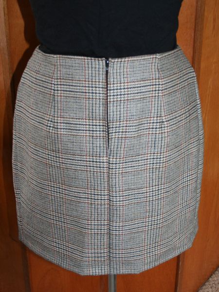 Tweed tartan pleat skirt – FehrTrade